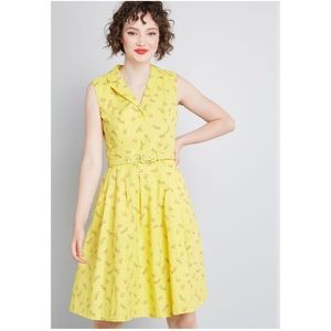 NWT ModCloth it’s an inspired taste rainbow dress
